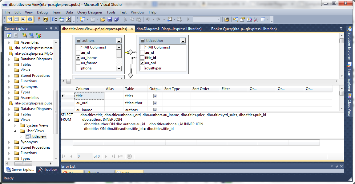 Learning Structured Query Language (SQL)